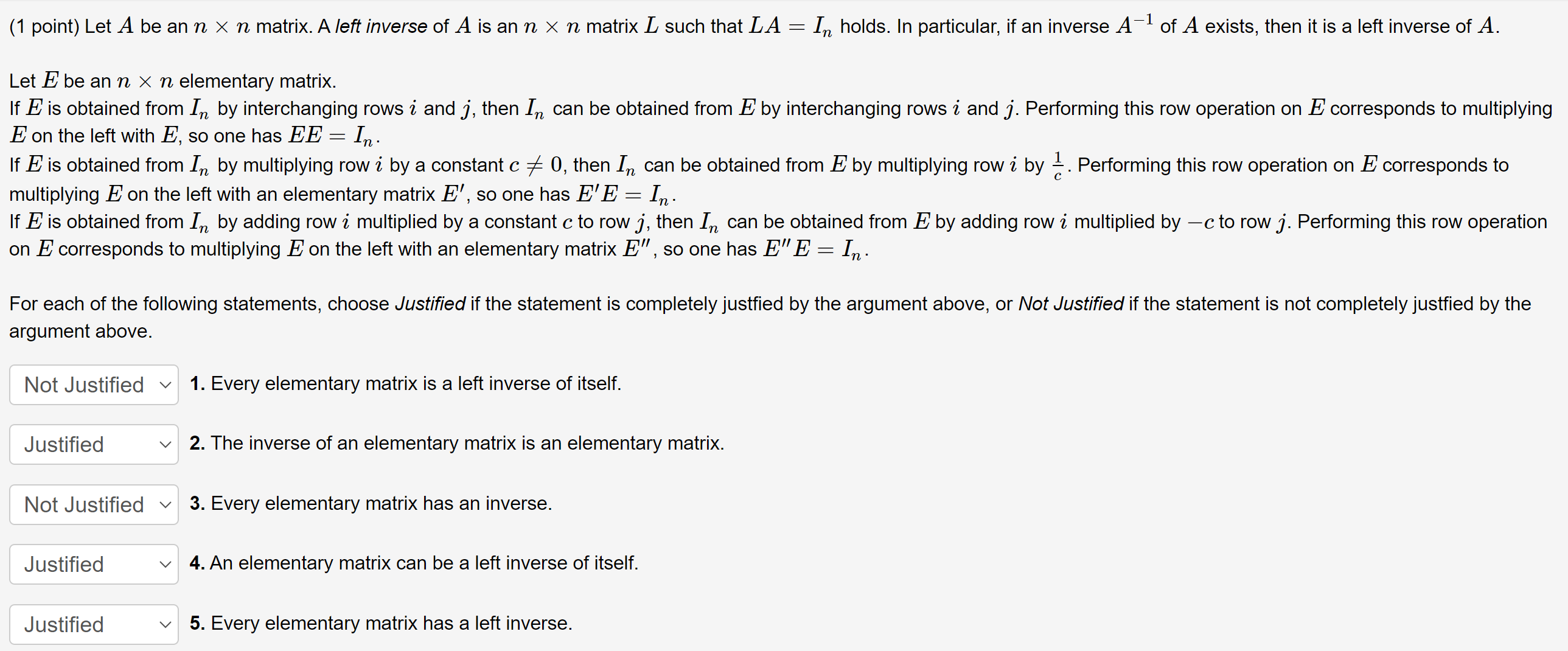 solved-1-point-let-a-be-an-n-n-matrix-a-left-inverse-of-a-chegg