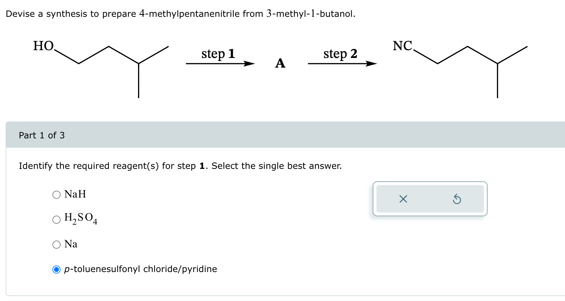 Solved Devise a synthesis to prepare 4-methylpentanenitrile | Chegg.com