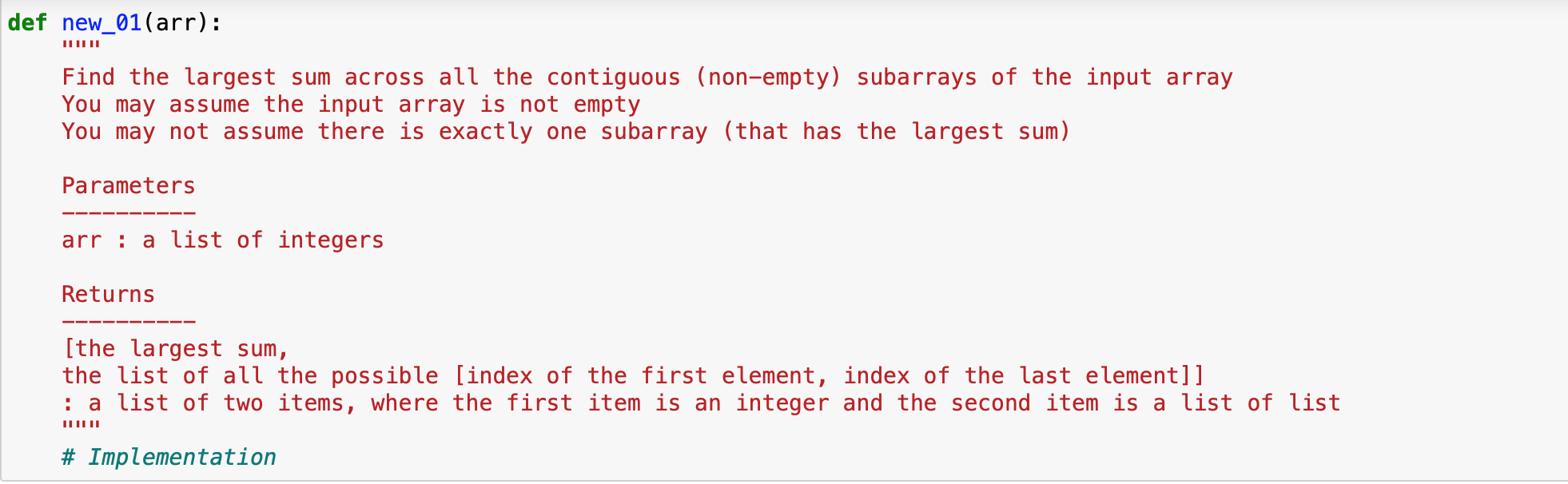Solved [Computer Science / Python Algorithm Question] I | Chegg.com