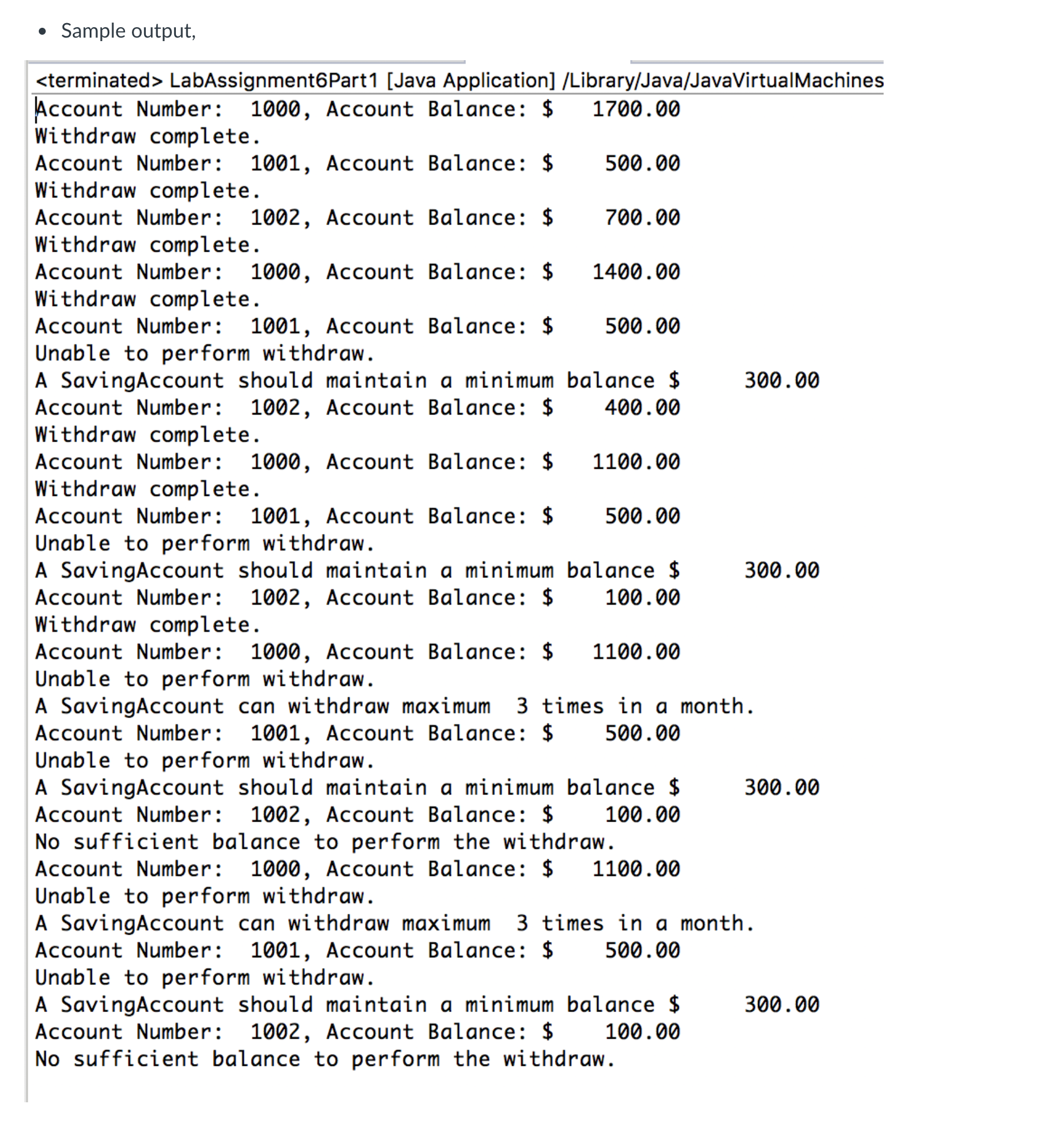 java account free