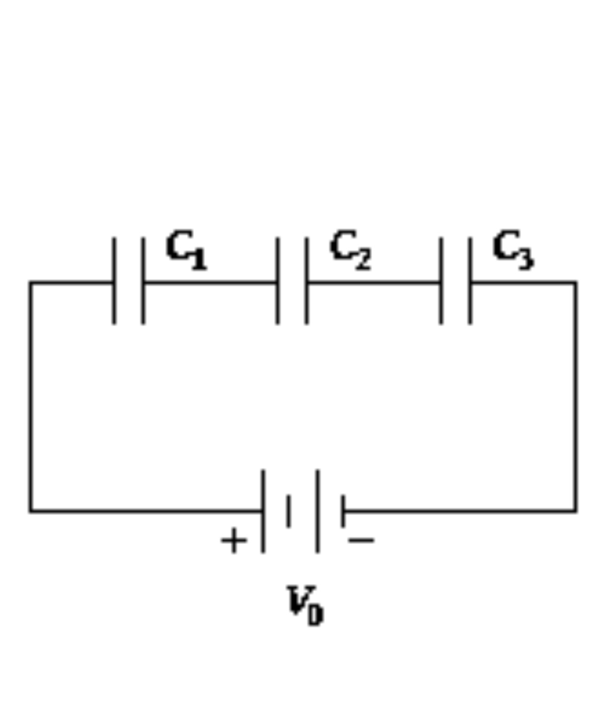 Solved three capacitors c1 c2and c3 are connected in chegg