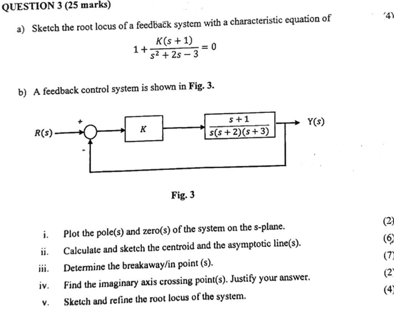 Solved QUESTION 3 (25 ﻿marks)Please Show Step By Step | Chegg.com