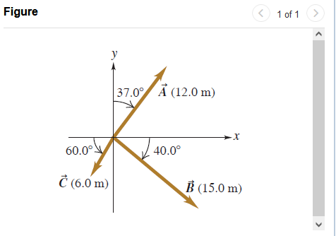 Solved 1) ﻿Compute the x and y components of vector | Chegg.com