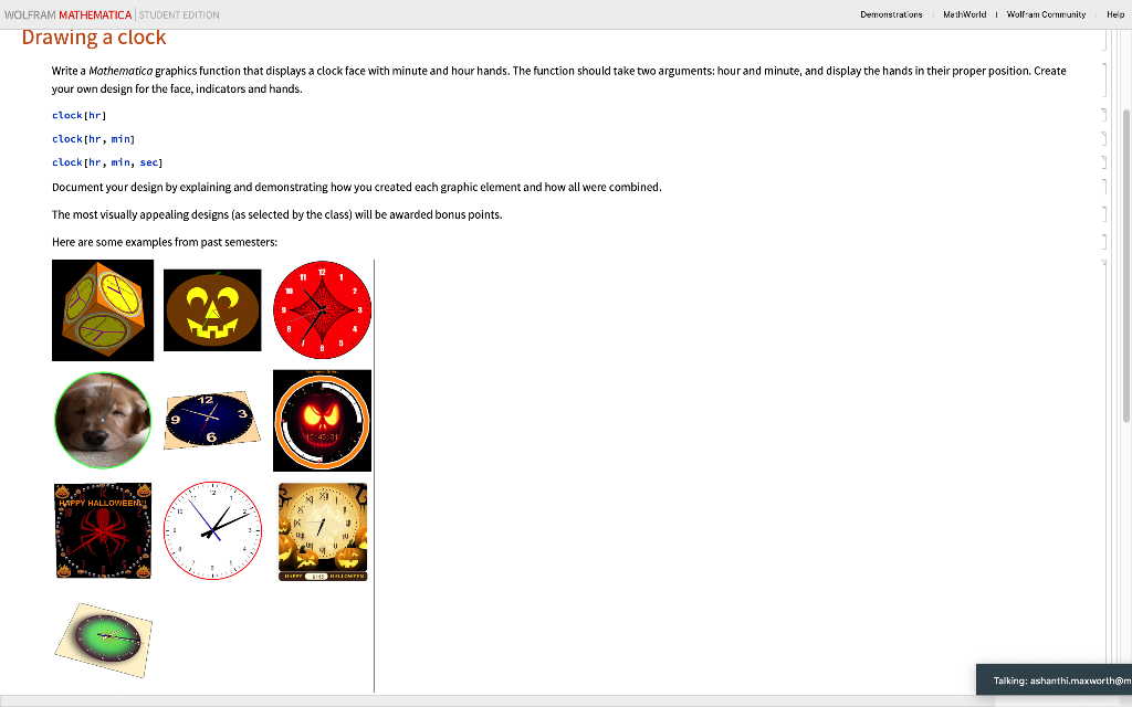 Wolfram Mathematica Student Edition Demonstrations Chegg Com