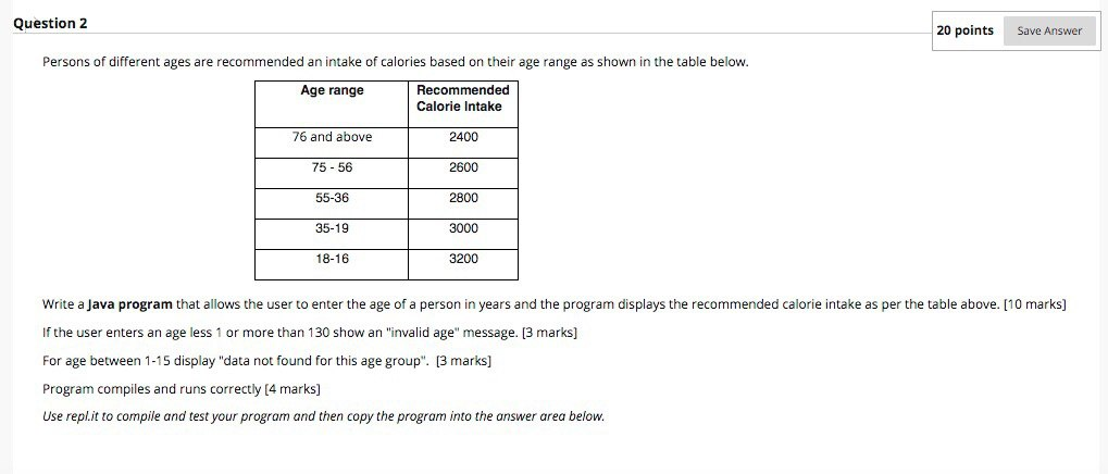 Solved Question 2 20 points Save Answer Persons of different | Chegg.com