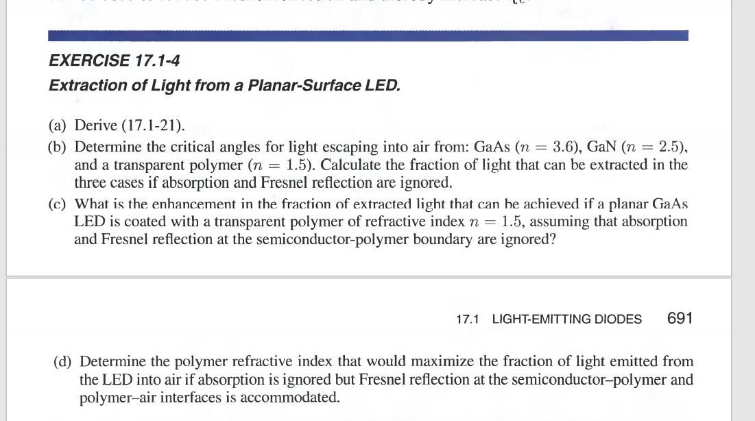 Solved Question Is From Fundamentals Of Photonics Book. | Chegg.com