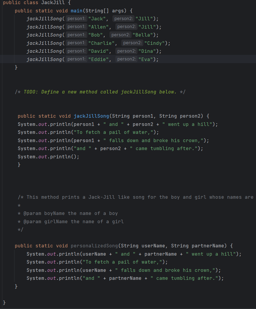 [Solved]: Convert the following solution to one based on met