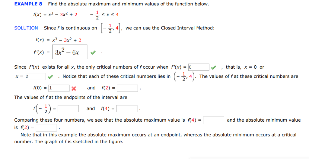 absolute max and min calculator