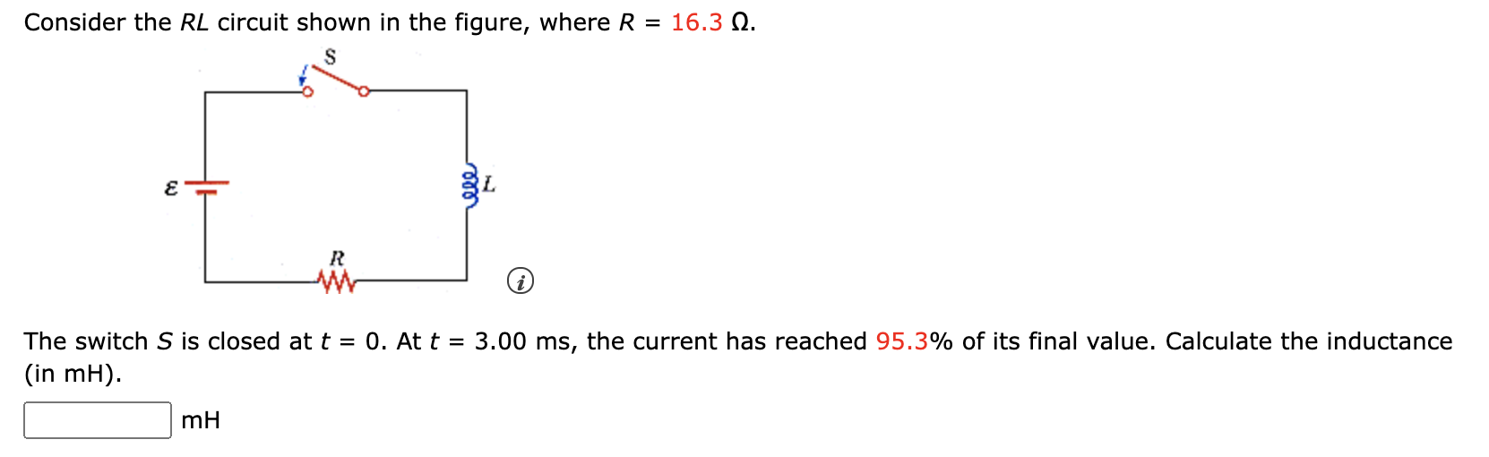 Solved Consider the RL circuit shown in the figure, where R | Chegg.com