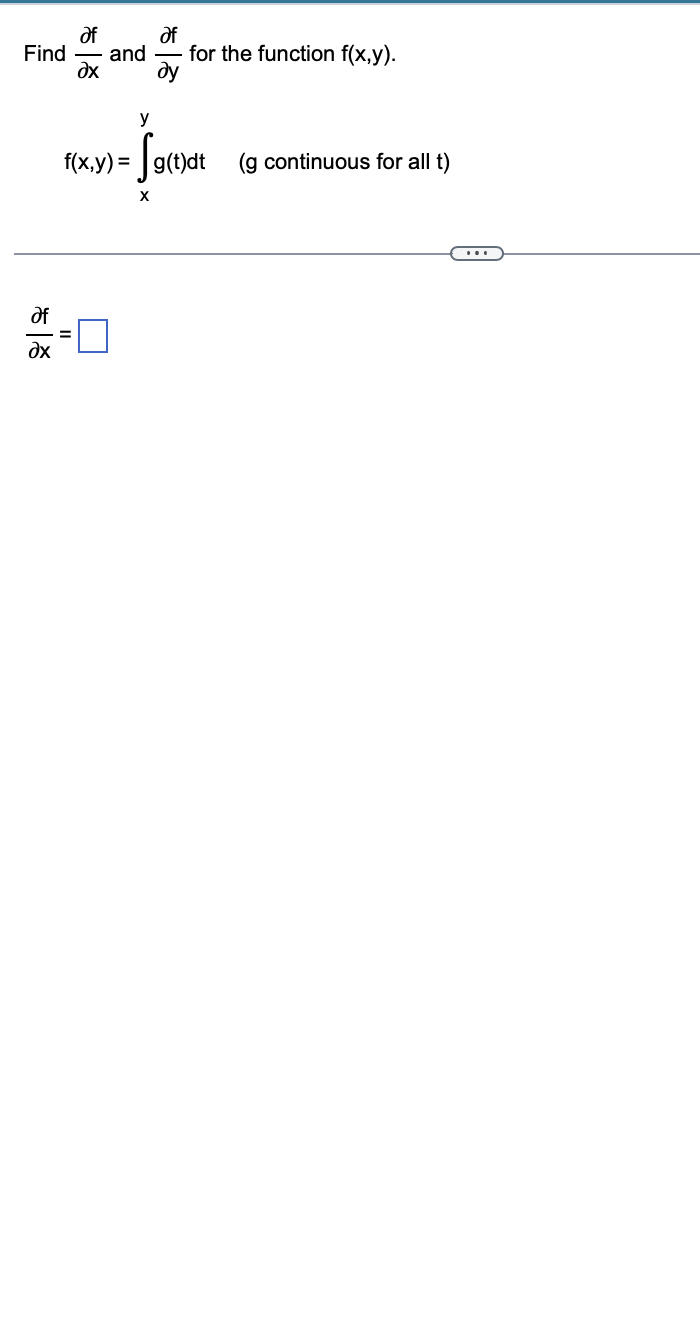 Solved Find the partial derivative of the function with | Chegg.com