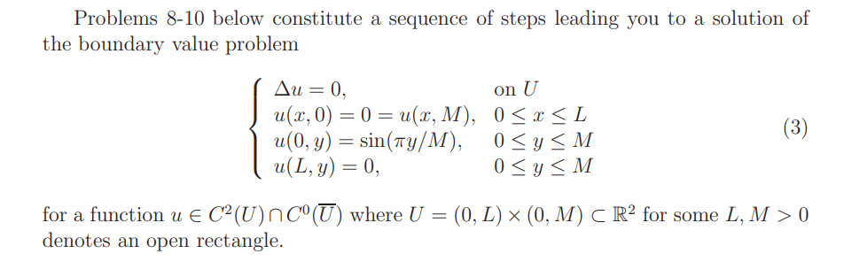 Solved Problems 8−10 below constitute a sequence of steps | Chegg.com