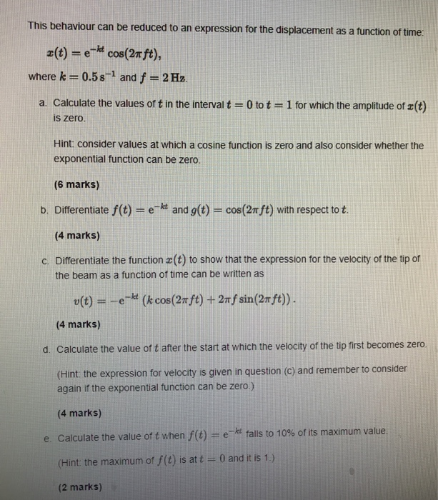 Solved 0.8 0.6 0.4 0.2 -0.2 -0.4 0.6 0.8 4 6 7 8 9 10 time | Chegg.com