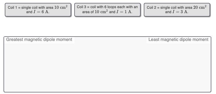 Solved The magnetic dipole moment (μ) of a coil depends on | Chegg.com