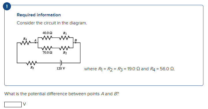 Solved Required Information Consider The Following Circuit. | Chegg.com