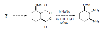 Solved Curtius Rearrangement The molecule shown in the | Chegg.com