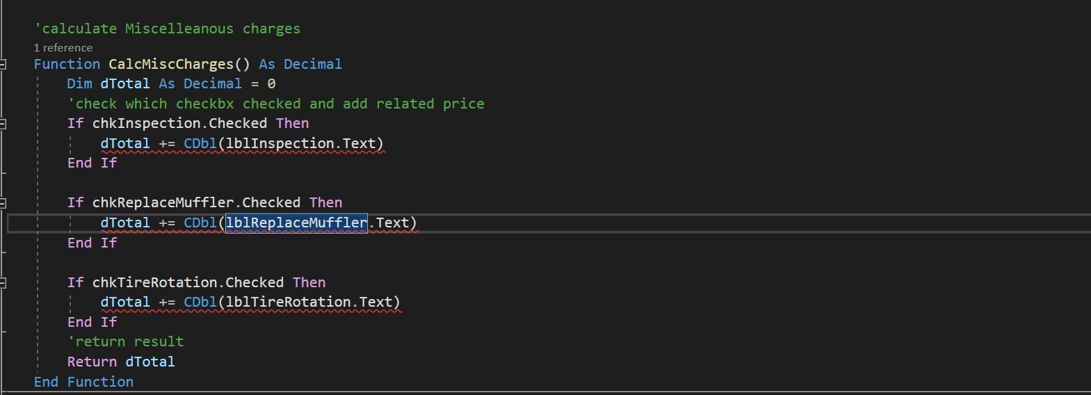 Solved please help, I have an issue with my code and I don't | Chegg.com