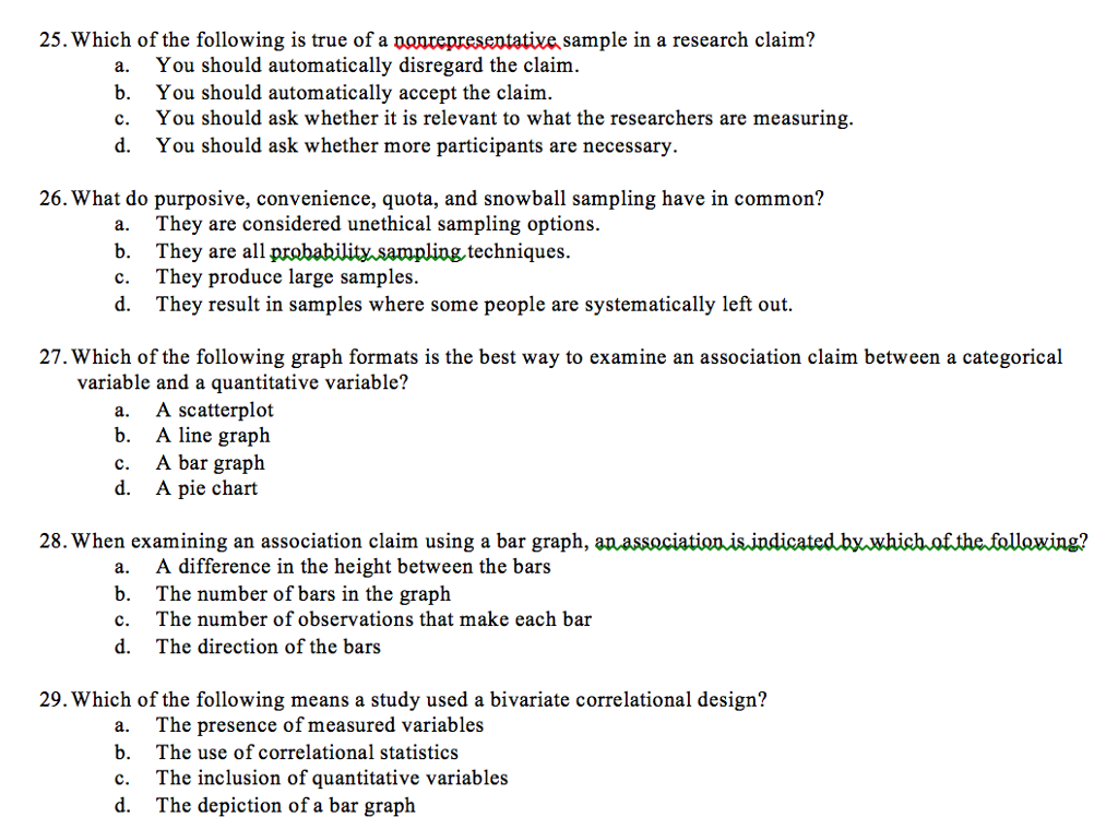Solved 25. Which of the following is true of a | Chegg.com