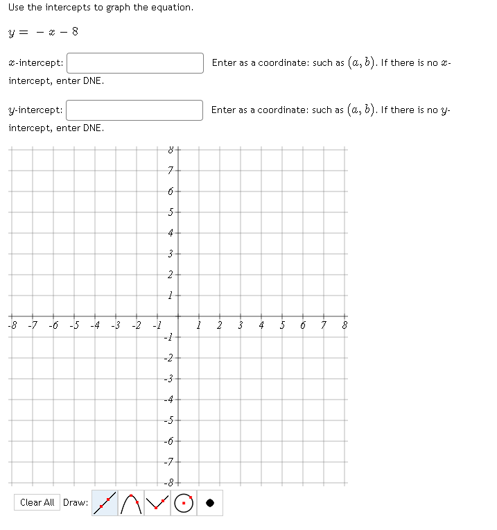 solved-use-the-intercepts-to-graph-the-equation-y-4-8-chegg