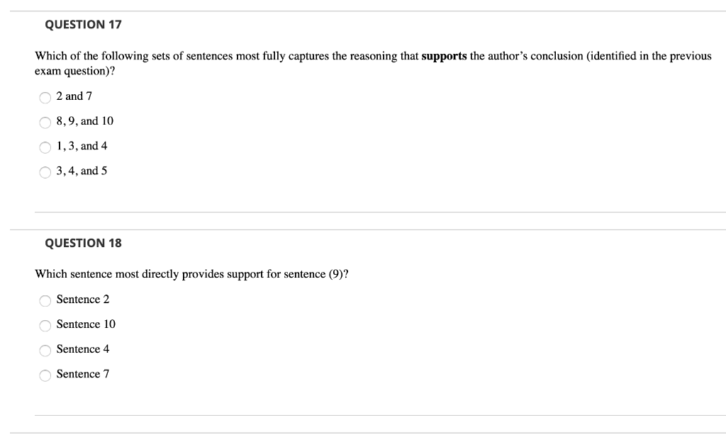 Solved QUESTION 16 This question, and the two that follow | Chegg.com