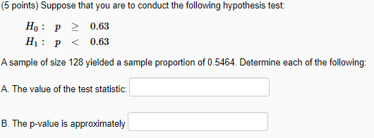 Solved Suppose that you are to conduct the following | Chegg.com