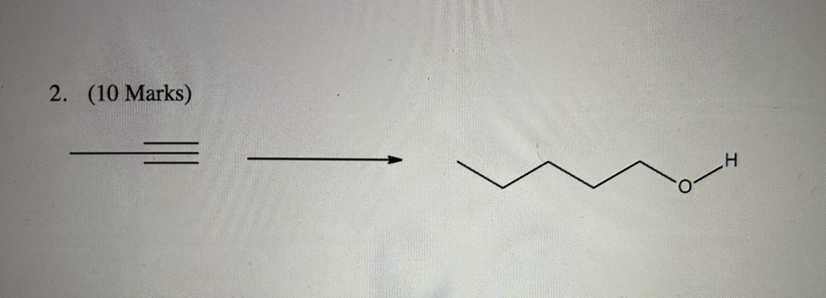 Solved Synthesize the following compounds from the given