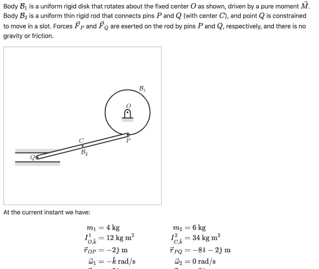 Solved Body B is a uniform rigid disk that rotates about the | Chegg.com