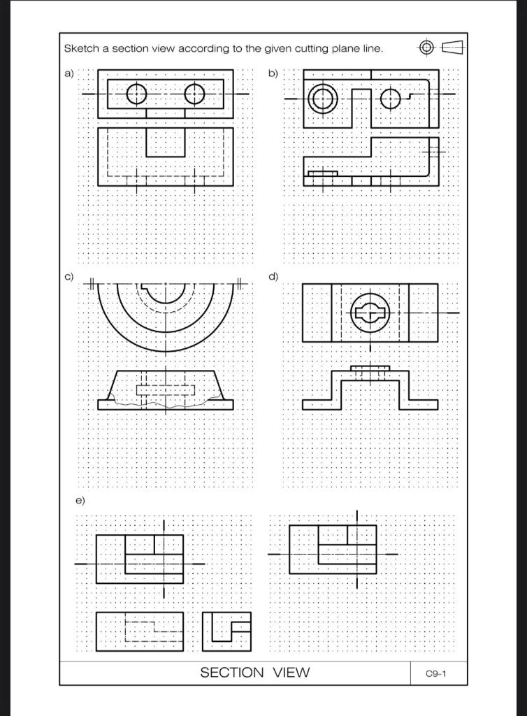 Solved Given front and top views of an object. Draw a new | Chegg.com