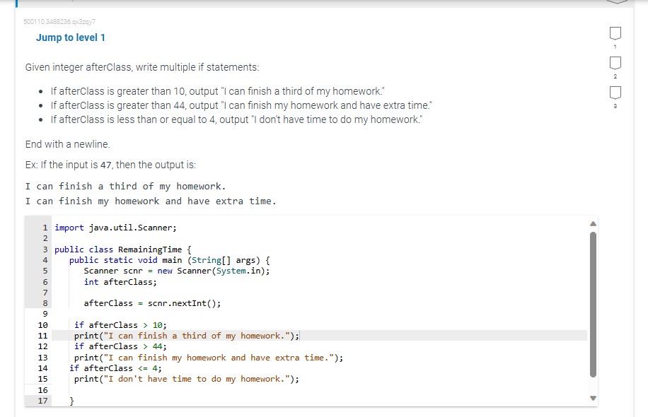 Solved Import Java.util.Scanner; Public Class RemainingTime | Chegg.com