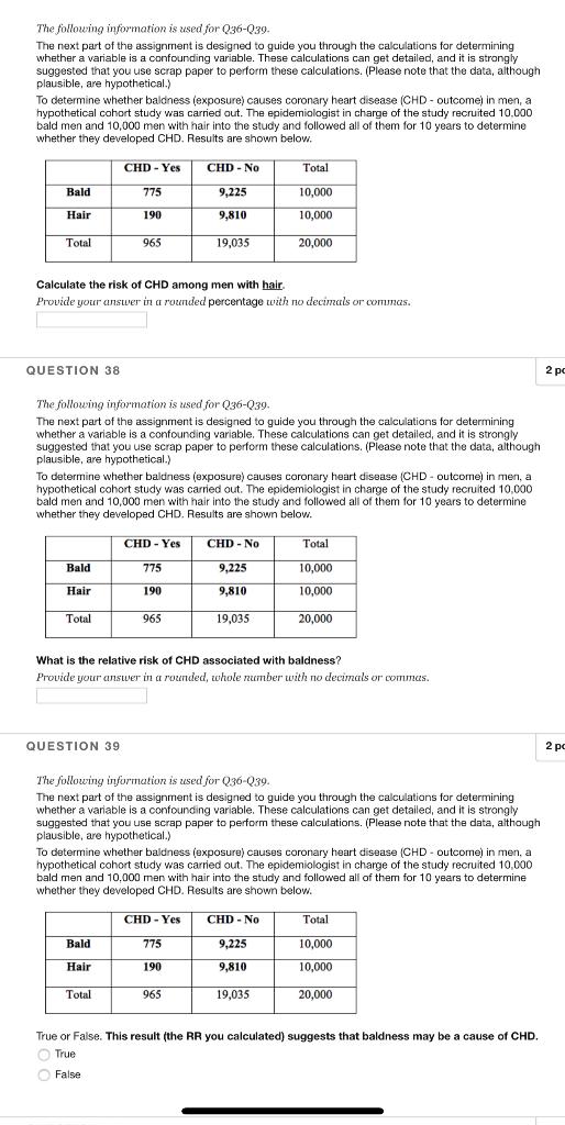 Solved The following information is used for 036-Q39. The | Chegg.com