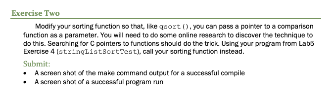Solved Exercise One Create a standalone function (not | Chegg.com