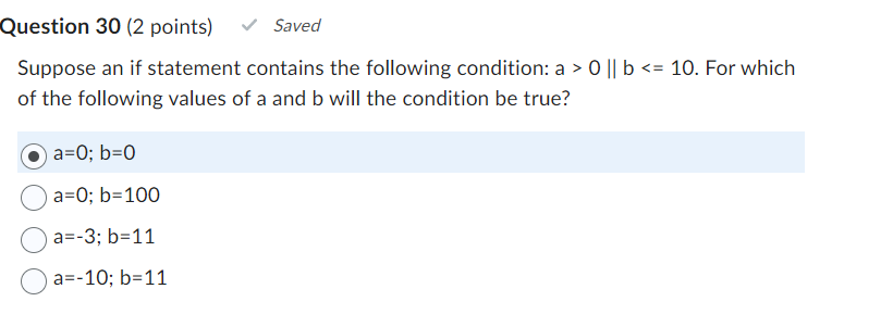 Solved Suppose An If Statement Contains The Following | Chegg.com