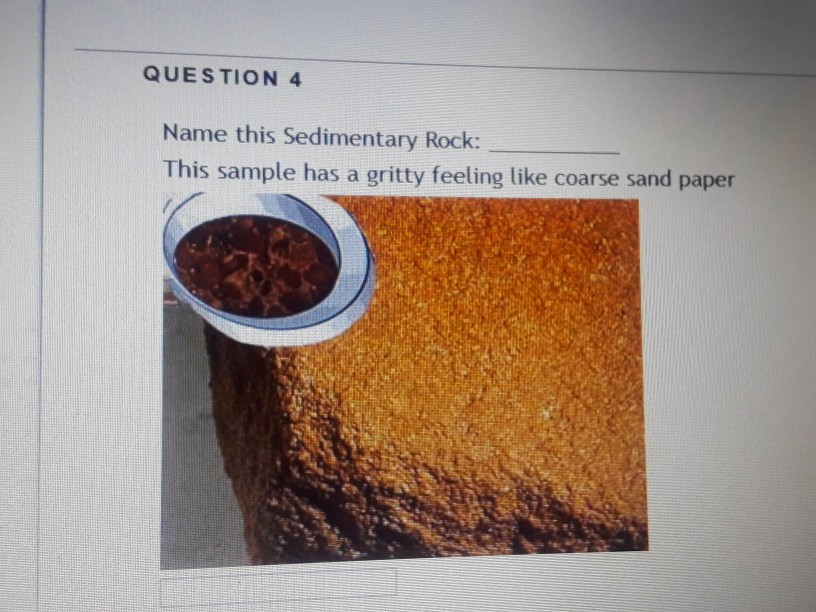 Characteristics of sedimentary rock image