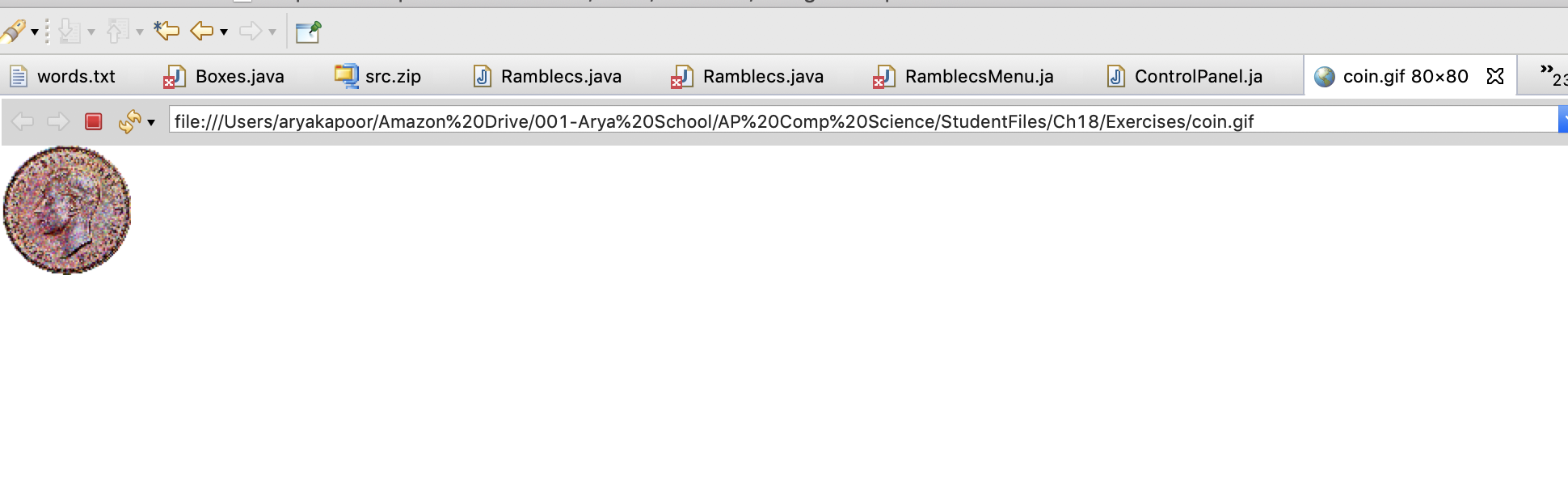words.txt Boxes.java src.zip Ramblecs.java | Chegg.com