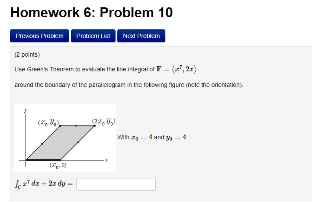 Solved Homework 6: Problem 10 Previous Problem Problem List | Chegg.com