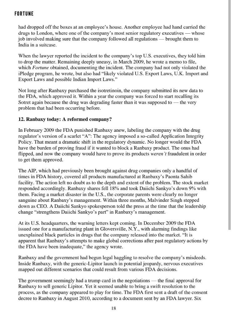 Solved 1. The assignment On the morning of Aug. 18, 2004, | Chegg.com