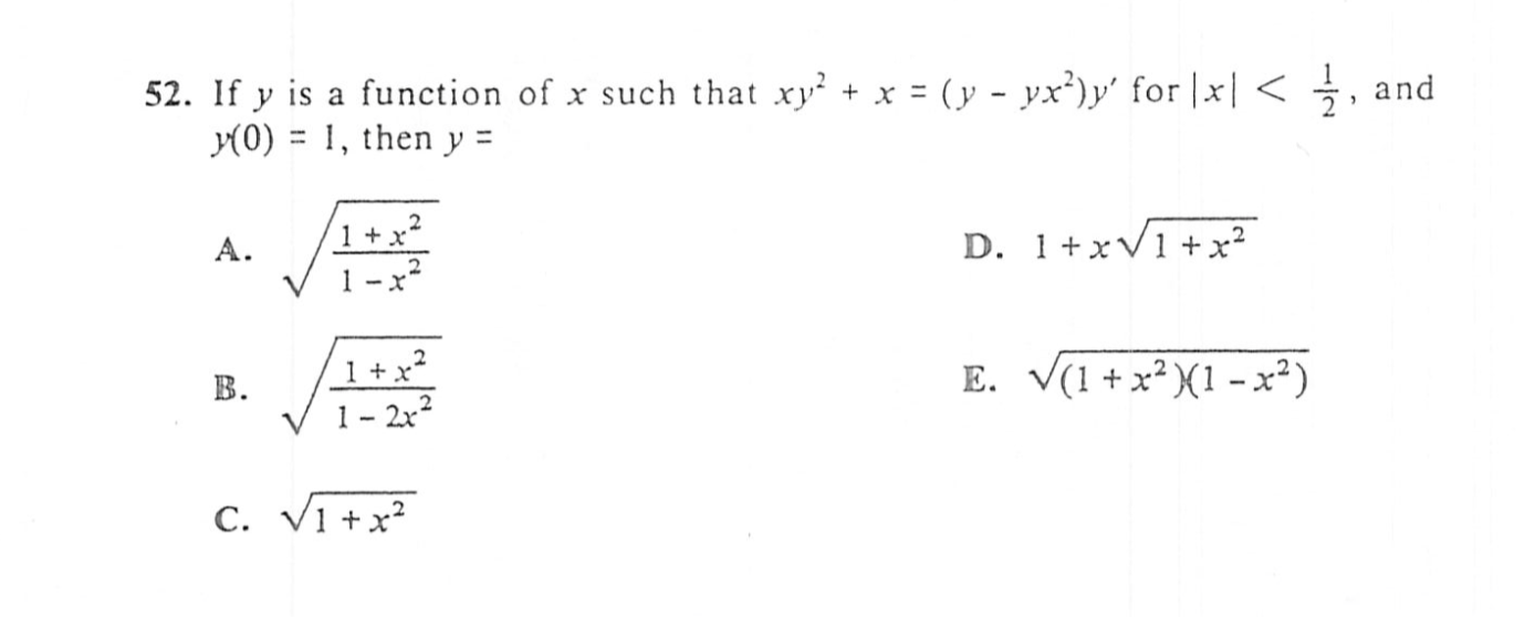 solved-if-y-is-a-function-of-x-such-that-xy-2-x-y-y-2-y-chegg