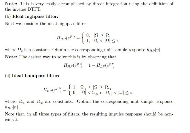 Solved 5. A fundamental difficulty in filter design is that | Chegg.com