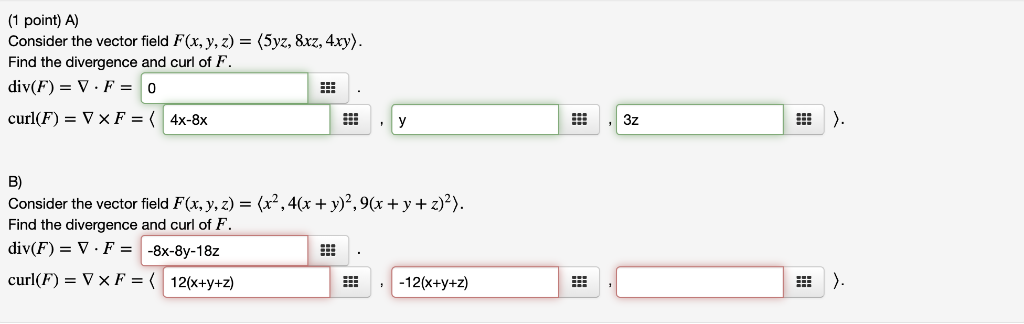 Solved B) Consider The Vector Field | Chegg.com