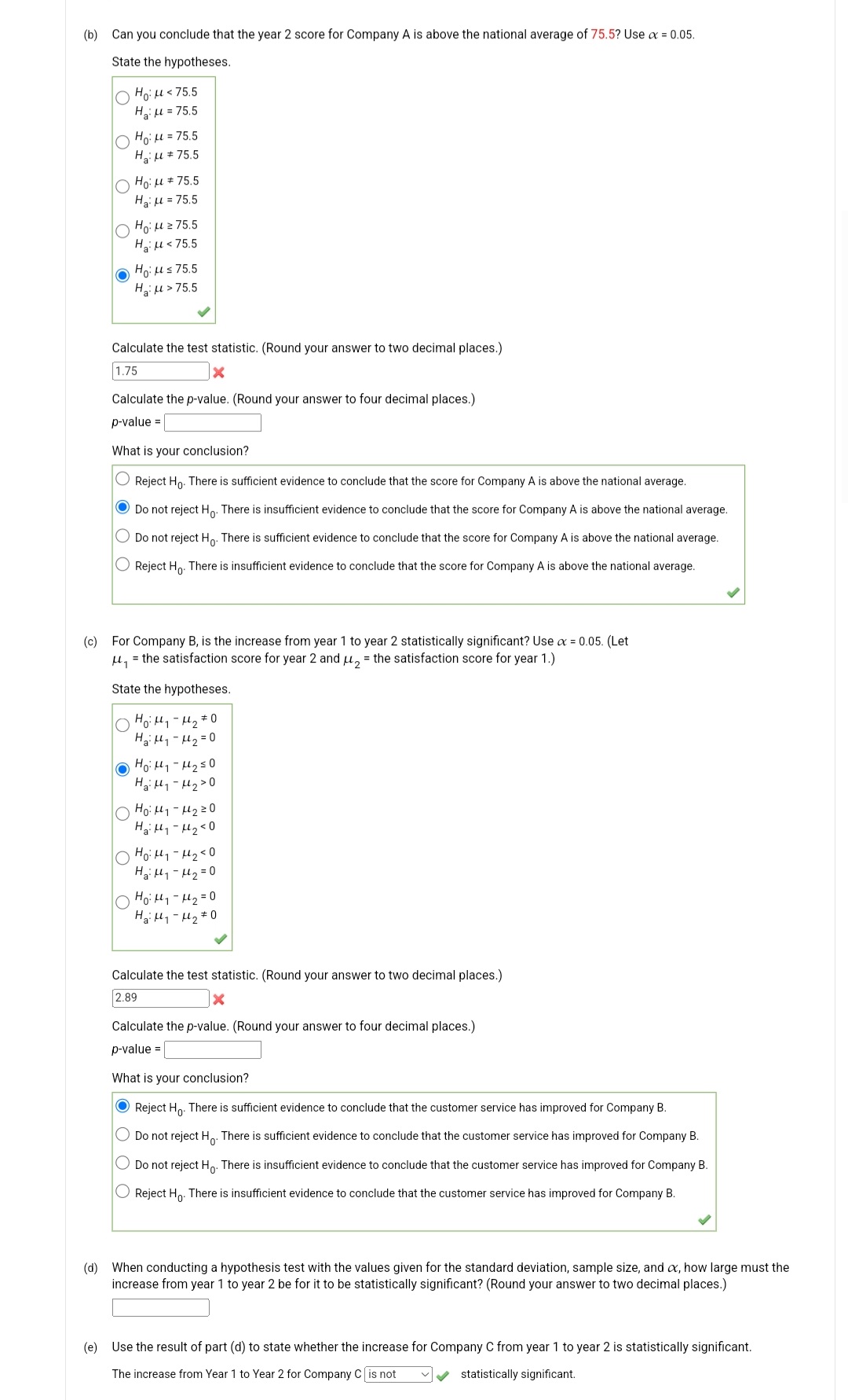 Solved Will improving customer service result in higher | Chegg.com