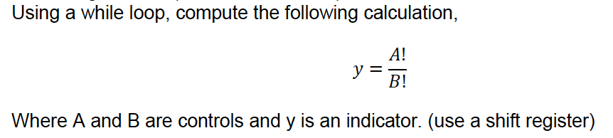Using LabVIEW Using a while loop, add 1 to A=3 | Chegg.com