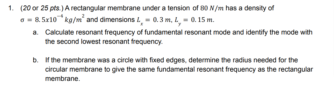 Solved Hello, I Only Need Help With Question 2b. Question 1 | Chegg.com