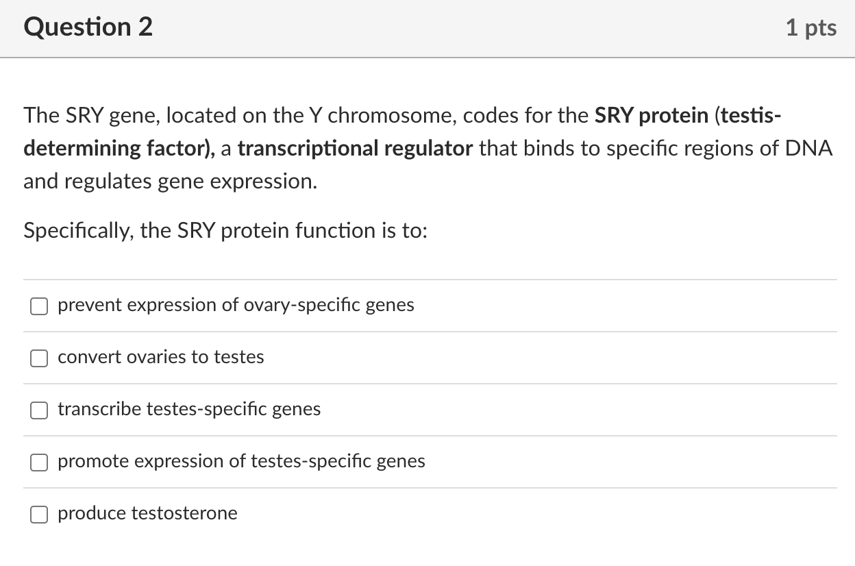 Solved Early in human embryonic development, the gonads are