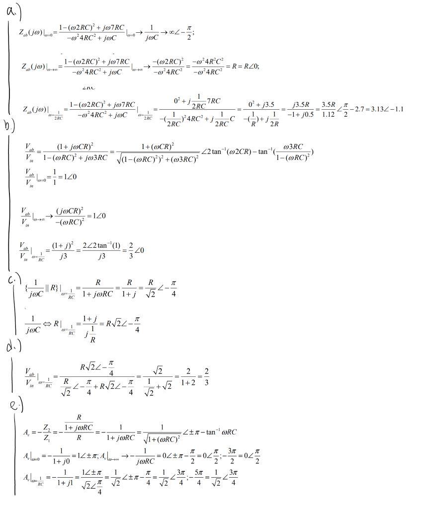 Solved Show steps to find the following magnitudes and | Chegg.com