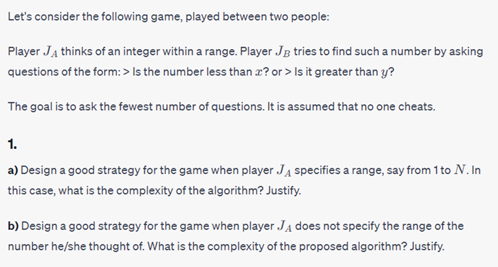 Solved Let's Consider The Following Game, Played Between Two | Chegg.com