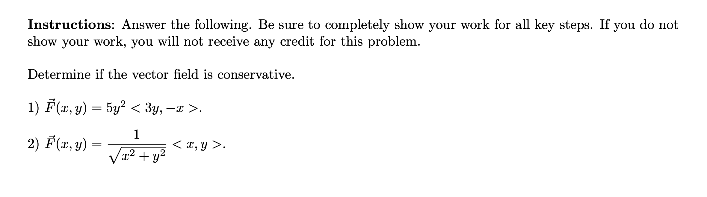 Solved Instructions: Answer the following. Be sure to | Chegg.com