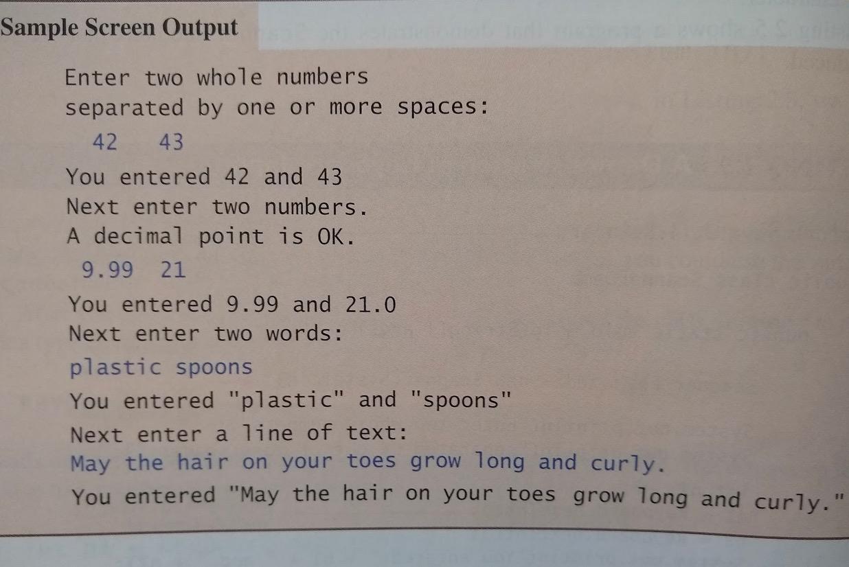 Solved (IN JAVA): How are you able to print multiple | Chegg.com