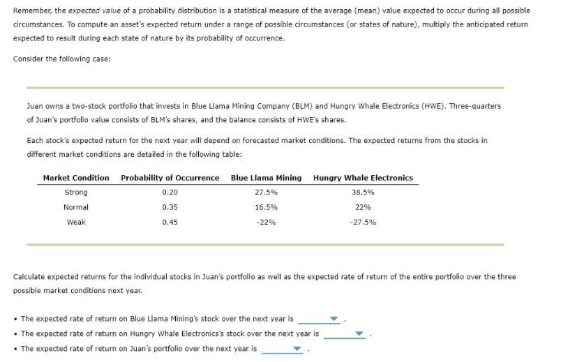 Solved Remember, the expected value of a probability | Chegg.com