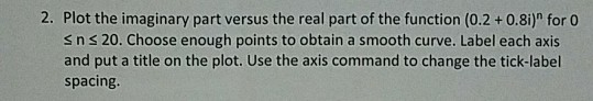 Solved Please Use Matlab to answer. Show all your work and | Chegg.com