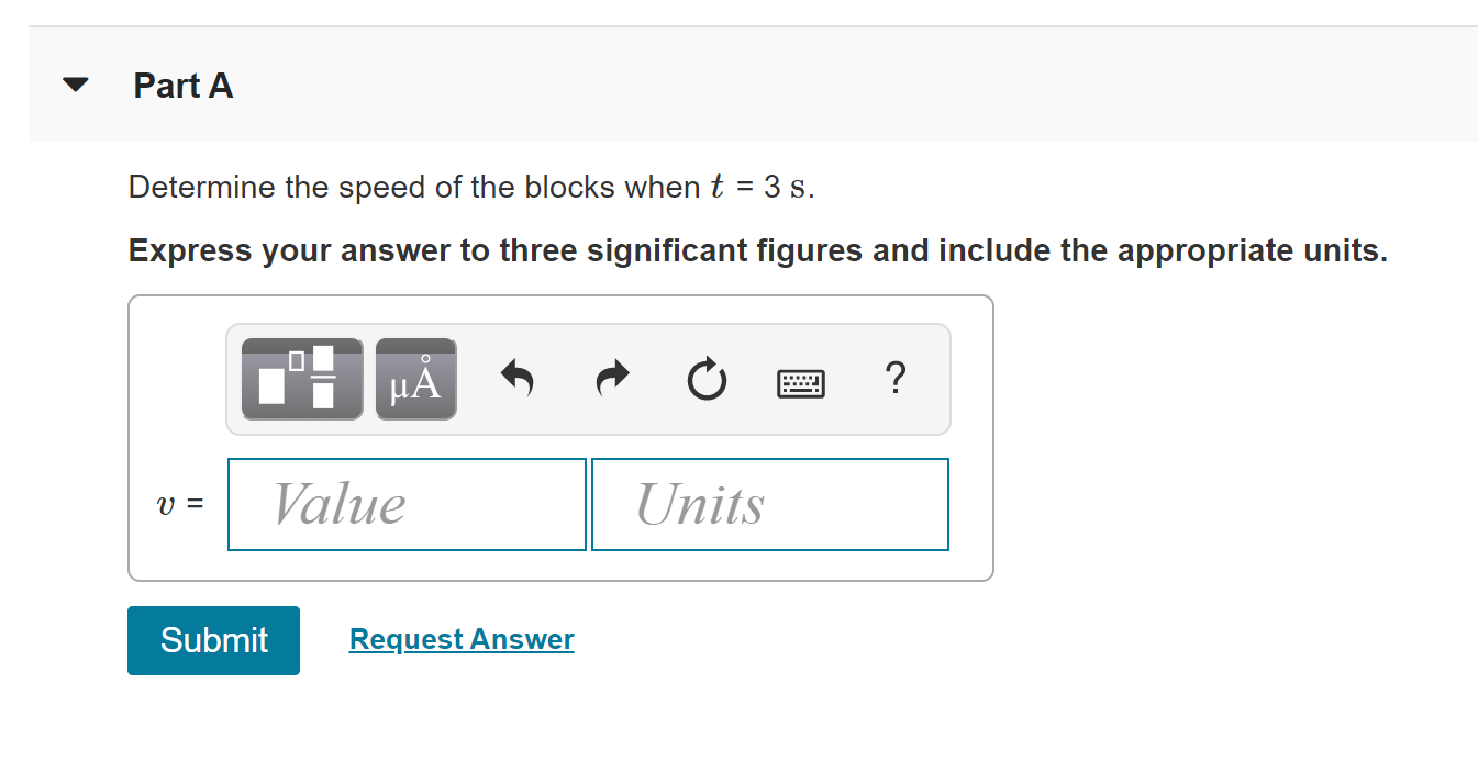 Solved Problem 15.105 The two blocks A and B each have a | Chegg.com