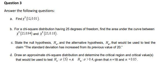 Solved Question 3 Answer The Following Questions A Find Chegg Com